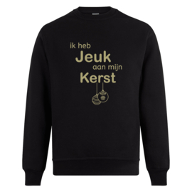 Foute kerst sweater: Ik heb jeuk aan mijn kerstballen