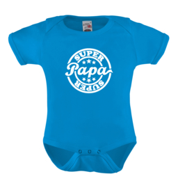 Baby romper: Super papa (stempel)