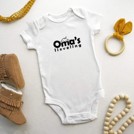 Baby romper: Oma's lieveling