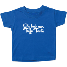 Kinder T-shirt met de opdruk: Ik heb een toffe tante