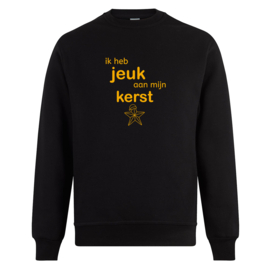 Foute kerst sweater: Ik heb jeuk aan mijn kerstster