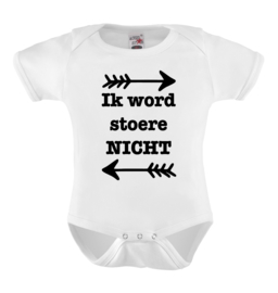 Baby romper: Ik word stoere nicht