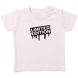 Kinder T-shirt met de opdruk: Limited edition