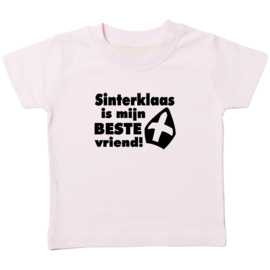 Kinder T-shirt: Sinterklaas is mijn beste vriend!