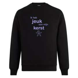 Foute kerst sweater: Ik heb jeuk aan mijn kerstster