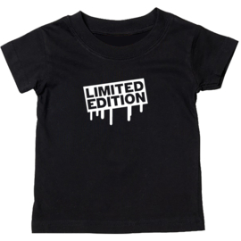 Kinder T-shirt met de opdruk: Limited edition