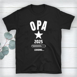 Volwassen T-shirt: Opa 2025 loading