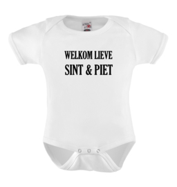 Baby rompertje: Welkom lieve sint & piet