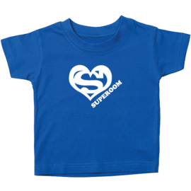 Kinder T-shirt met de opdruk: Super oom logo