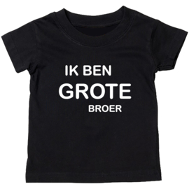 Kinder T-shirt: Ik ben grote broer
