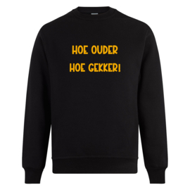 Volwassen sweater: Hoe ouder hoe gekker