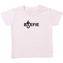 Kinder T-shirt met de opdruk: Boefie