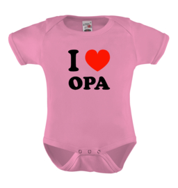 Baby romper: I love opa