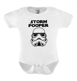 Baby romper: Storm pooper