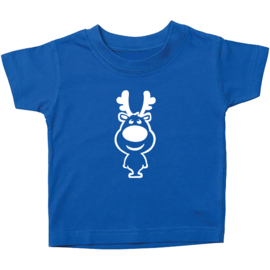 Kinder T-shirt met de opdruk: Rendier