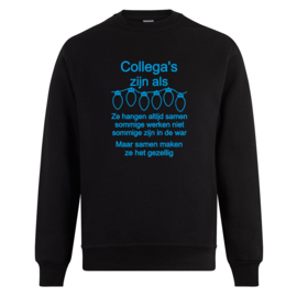 Foute kerst sweater Collega's zijn als kerstlampjes ze hangen altijd samen
