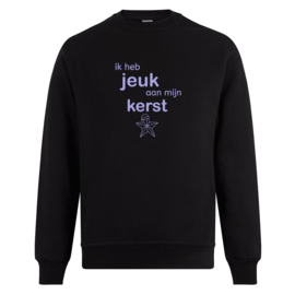Foute kerst sweater: Ik heb jeuk aan mijn kerstster