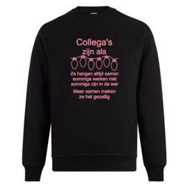 Foute kerst sweater Collega's zijn als kerstlampjes ze hangen altijd samen