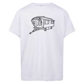Volwassen T-shirt: Woonwagen