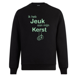 Foute kerst sweater: Ik heb jeuk aan mijn kerstballen