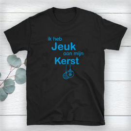 Volwassen T-shirt: Ik heb jeuk aan mijn kerst ballen