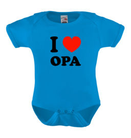 Baby romper: I love opa