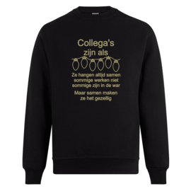 Foute kerst sweater Collega's zijn als kerstlampjes ze hangen altijd samen