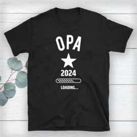 Volwassen T-shirt: Opa 2024 loading