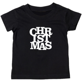 Kinder T-shirt met de opdruk: Christmas