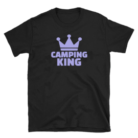 Volwassen T-shirt: Camping King 1