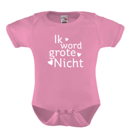 Baby romper: Ik word grote nicht