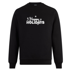 Volwassen sweater: Happy holidays