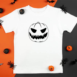 Kinder T-shirt: Halloween pompoen