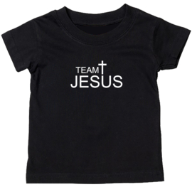 Kinder T-shirt met de opdruk: Team Jesus