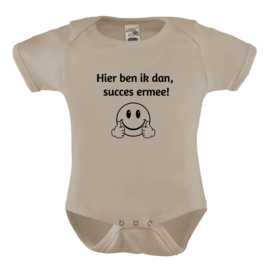 Baby romper: Hier ben ik dan succes ermee