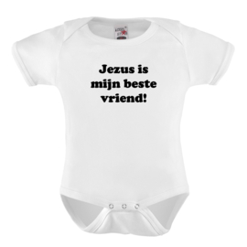 Baby romper: Jezus is mijn beste vriend