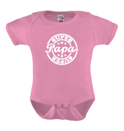 Baby romper: Super papa (stempel)