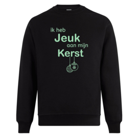 Foute kerst sweater: Ik heb jeuk aan mijn kerstballen