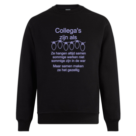 Foute kerst sweater Collega's zijn als kerstlampjes ze hangen altijd samen