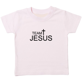 Kinder T-shirt met de opdruk: Team Jesus