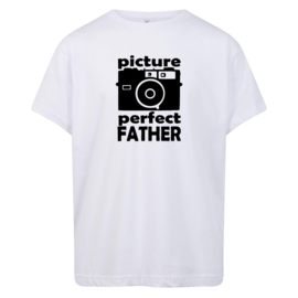Volwassen T-shirt: Picture perfect father
