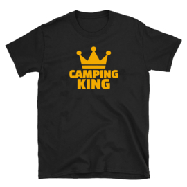 Volwassen T-shirt: Camping King 1