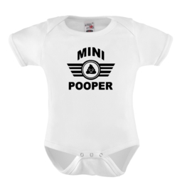 Baby romper: Mini pooper (drol)