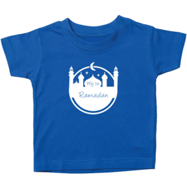 Kinder T-shirt met de opdruk: My 1st Ramadan