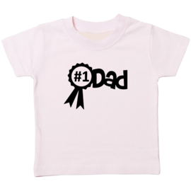 Kinder T-shirt: Nummer 1 dad