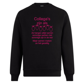 Foute kerst sweater Collega's zijn als kerstlampjes ze hangen altijd samen