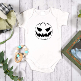 Baby romper: Halloween pompoen
