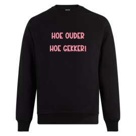 Volwassen sweater: Hoe ouder hoe gekker