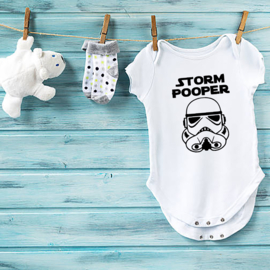 Baby romper: Storm pooper