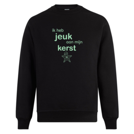 Foute kerst sweater: Ik heb jeuk aan mijn kerstster